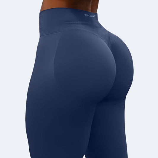 Scrunch Leggings Seamless - Navy Blue | Infinity